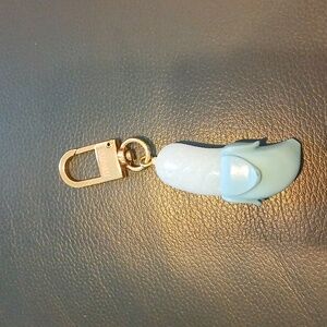 Magma banana and sausage keychain.  New